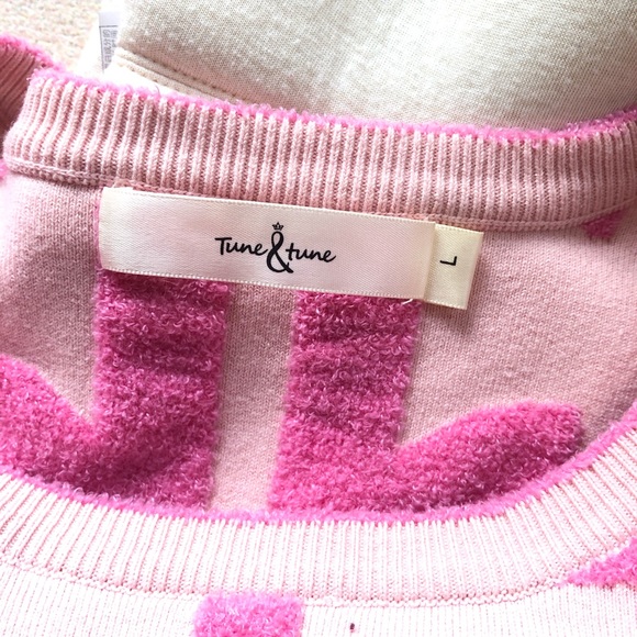 CHOP THICK PINK SWEATERS GOES WITH SKIRTS - Picture 3 of 5